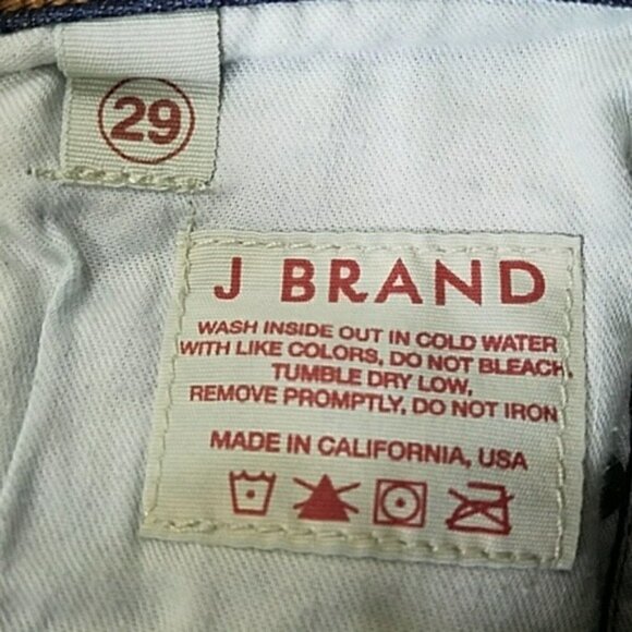 J Brand | Curvy Fit Bootcut Jeans Dark Wash Size 29 - Picture 3 of 8